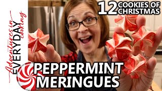 Peppermint Meringues (12 Cookies of Christmas - S1.E6)