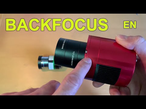 Backfocus with an ZWO Cooled Camera