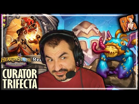 THE CURATOR TRIFECTA! - Hearthstone Battlegrounds