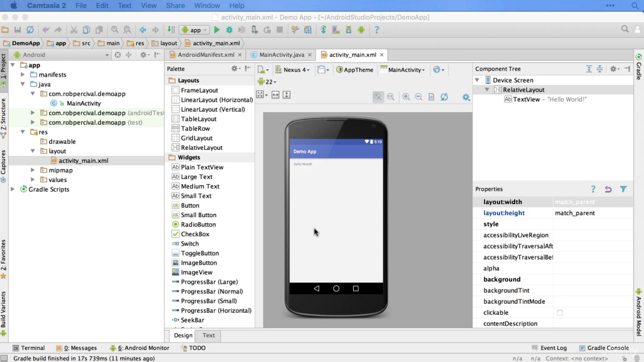 The Complete Android N Developer Course : Android Studio Overview
