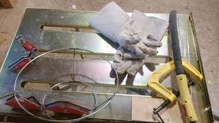 How to make a lampshade frame?