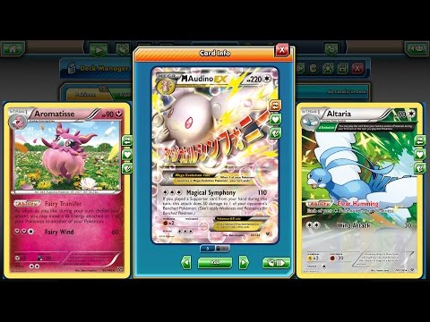 Pokemon TCG - Mega Audino EX - Fates Collide Deck!