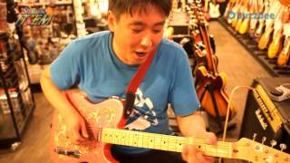 Video thumbnail for [Show me the item] Dunlop Medium Pyrex Glass Slide 215 by BUZZBEE TV