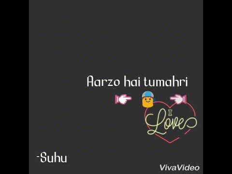 Bohat pyaar krte hai tmko sanam|lyrics|mukadam|suhaima|