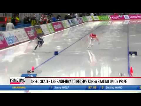 Patinação de velocidade: Lee Sang-hwa receberá prêmio de 20 milhões de won da Korea Skating Union