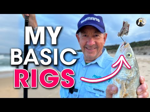Beach Fishing RIG BASICS ✅ My Two PROVEN Rigs!