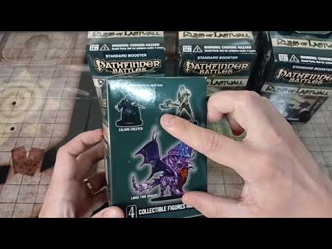 0259 RUINS OF LASTWALL | Pathfinder Battles | MINIATURAS OFICIAIS RPG | Booster Brick | UNBOXING