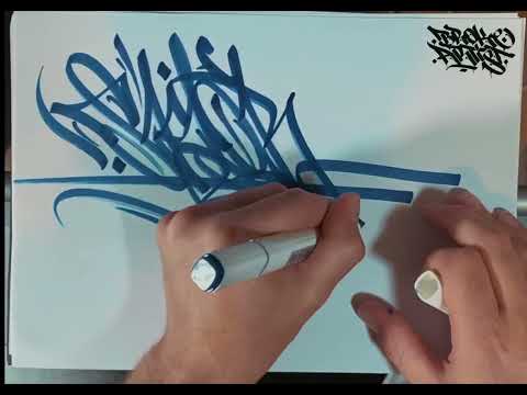 Graffiti Handstyle “Skores” graffiti tag - graffiti letters - handstyler