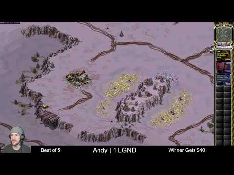 AWESOME PRO MATCH! Red Alert 2 | Andy vs Lgnd | $40 Best of Five