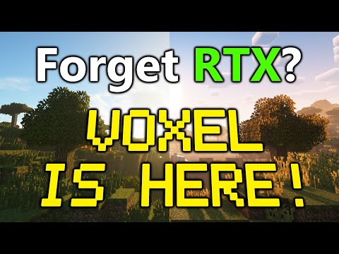 Ace TheOcarinaMaker - Minecraft: Which is Better? RTX vs Voxel Shader