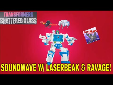 Transformers Shattered Glass Soundwave - GotBot True Review NUMBER 1058
