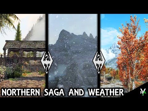 NORTHERN SAGA WEATHERS AND SEASONS: Weather Mod!!- Xbox Modded Skyrim Mod Showcase