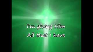 No Turning Back by Brandon Heath with lyrics