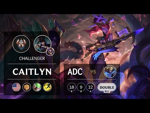 Caitlyn ADC vs Ezreal - NA Challenger Patch 9.7