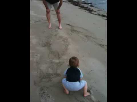 Gunnar at Popham Beach