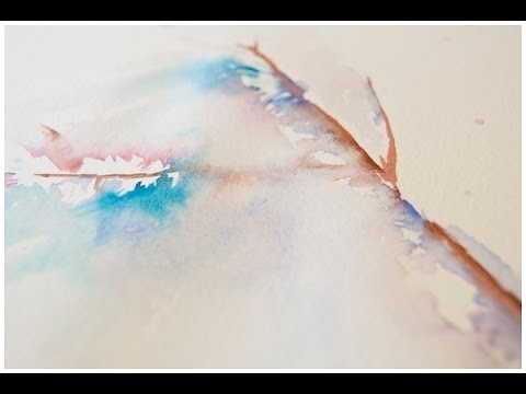 Watercolor Pep Talk: Fear of the Blank Page Video