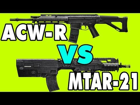 ACW-R VS MTAR-21 | Battlefield 4 Weapon Showdown