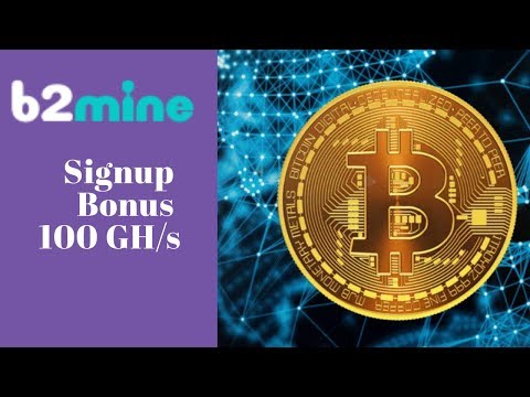 B2Mine.biz отзывы 2019, обзор, Mining Cryptocurrency, Free bonus 100 Ghs and start mining