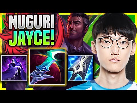 NUGURI DESTROYING WITH JAYCE! - FPX Nuguri Plays Jayce Top vs Akali! - Preseason 11