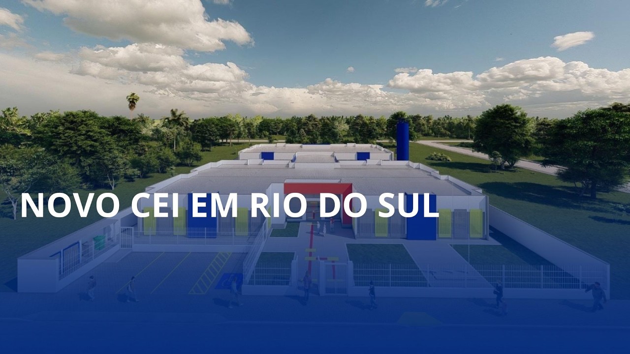Rio do Sul vai ganhar novo Centro de Educação Infantil no bairro Progresso