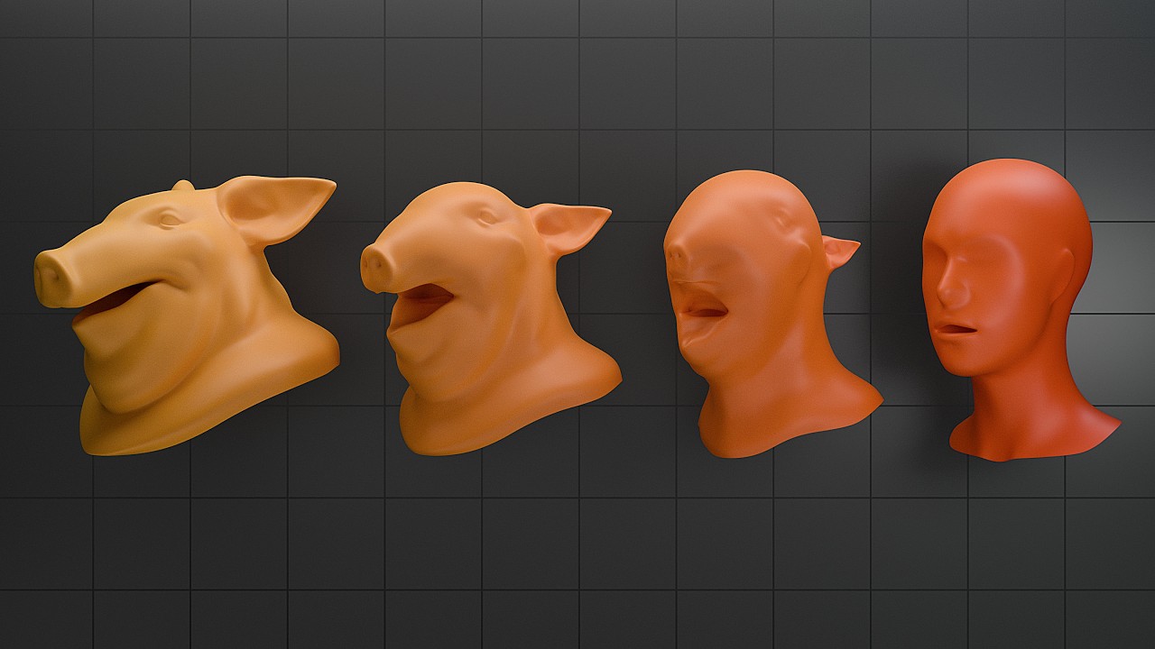 Morphing Meshes with Conformal Maps – Houdini Tutorial