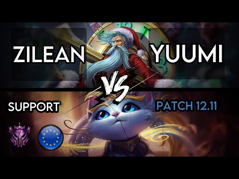 Zilean Support vs Yuumi - EUW Master Tier - Patch 12.11