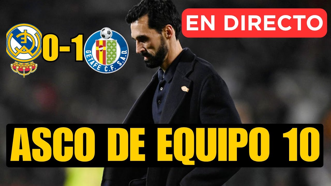 REAL MADRID - GETAFE: REACCIÓN POST CON IÑAKI ANGULO