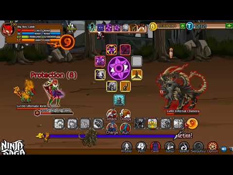 Ninja Saga 2018 Infernal Chimera