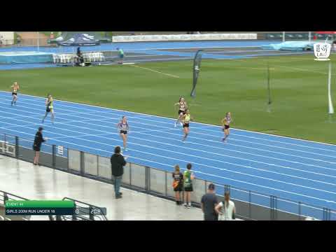 Girls Under 16 200m H1 - 2020 State Combined Events Championships // LAVicTV
