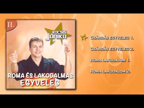 ✮ Kocsis Janika ~ Roma- és lakodalmas egyveleg II. (teljes album)