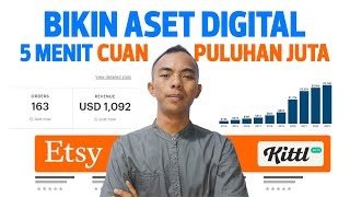 5 Menit untuk Membuat Aset Digital Yang Menghasilkan Cuan Besar!