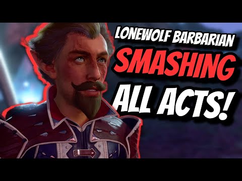 Smashing EVERY ACT as a Lonewolf Giant Barbarian! - Baldur's Gate 3