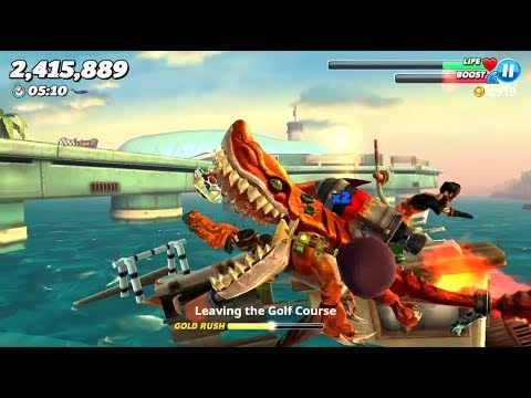 Destroy Mines in Arabian Sea Contest (Atomic Shark) - Hungry Shark World