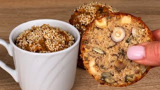 No more flour for a year! I'm losing weight right before your eyes. New bread recipe in cups