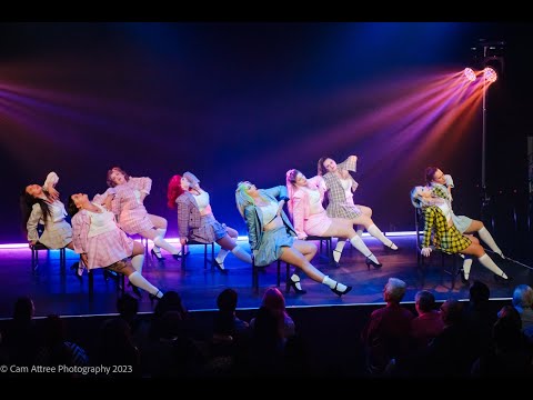 Intermediate Chairdance students perform Fancy - The Bombshell Burlesque Academy