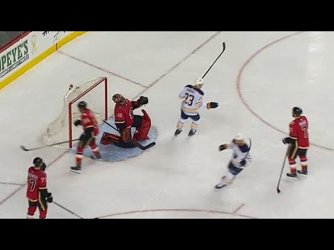 Sabres' Wilson answers back just 24 seconds after Flames score