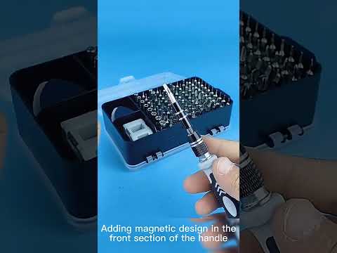 Универсальный набор мини прецизионных отверток 115 в 1 для ремонта электроники 98 битов Набор инструментов KA - фото 1 - id-p2391646223