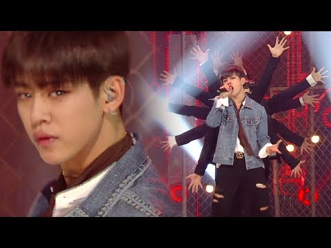 "Solo Debut" DAE HYUN (B.A.P) (Daehyun) - Shadow @ Popular song Inkigayo 20170611