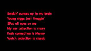 Wiz Khalifa - Thuggin Lyrics (Cabin Fever 2)