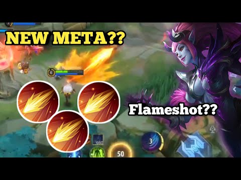 DOMINASI SELENA ROAMER GAMEPLAY FLAMESHOT!!!  - BUILD TOP GLOBAL SELENA 2023!!!
