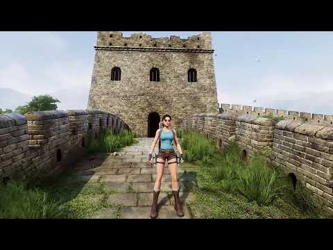A Quick Look at Tomb Raider 2 - Dagger of Xian Remake Demo Gameplay  (German/Deutsch)