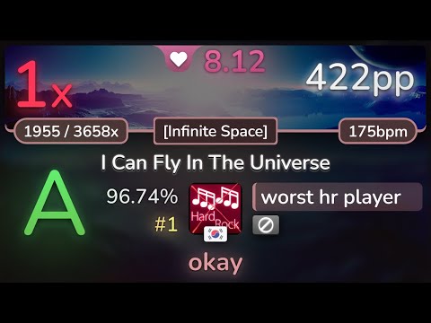 8.1⭐ worst hr player can fly in the universe