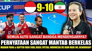 Download lagu JUARAA SEJARAAH‼️Madam Pang & Kapten Iran Akui Timnas Futsal Indonesia vs Iran Final Hari Ini~Real? mp3