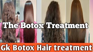 BOTOX HAIR TREATMENT/GK hair treatment/keratin or botox/hindi m