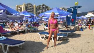 Sunny Beach in Bulgaria  2014