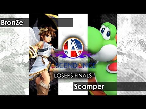 Smash 4: BronZe (Pit) V UMA.ST | Scamper (Yoshi/Luigi) - Ascendance 26 Tournament SSB4