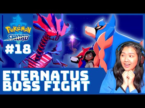 Eternatus Boss Fight with Zacian and Zamazenta | Pokemon Sword and Shield | Gameplay #18 |