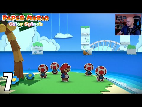 Azurbucht 100% & das Prisma-Museum - Paper Mario Color Splash #7