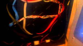 Cable management of friend's system.