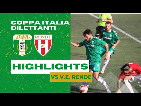 Vigor Lamezia-VE Rende 1-1 Highlights